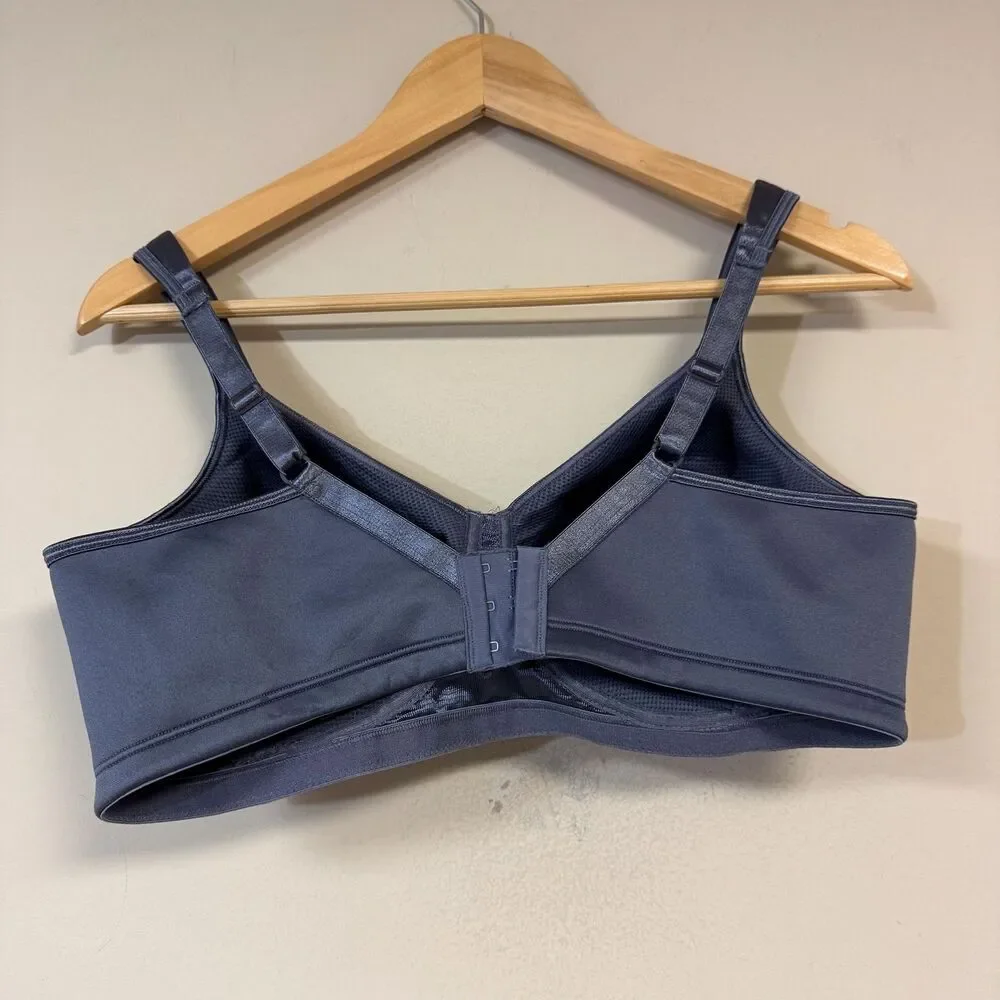 Playtex Full Figure 18 Hour Bra Women's 42C Dark Purple Sleek Smooth Wireless